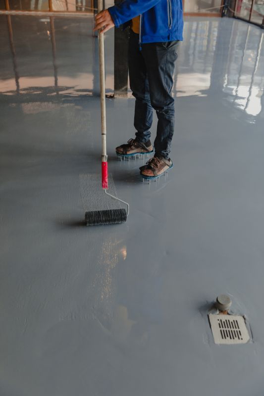 Garage Coating Application