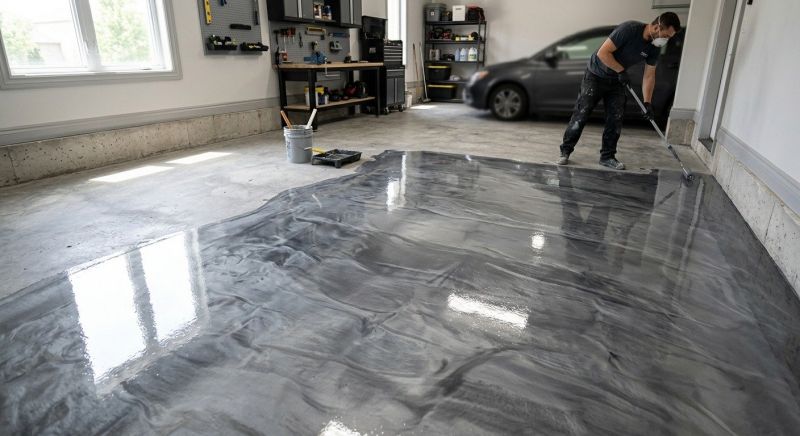 Floor Epoxy Service in Charlotte, NC
