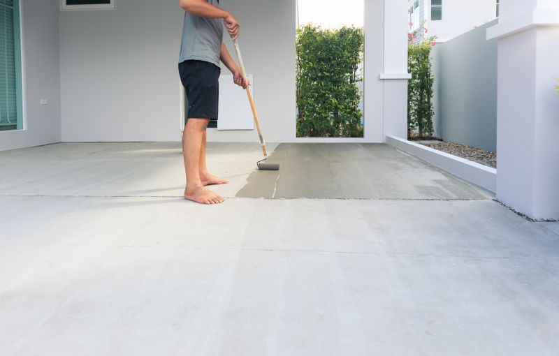 Garage Coating Application