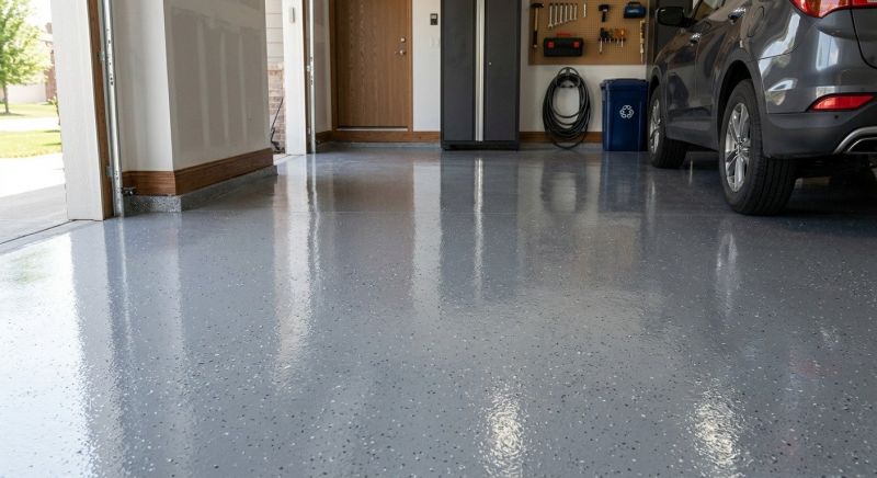 Garage Floor Epoxy Installation in Charlotte, NC
