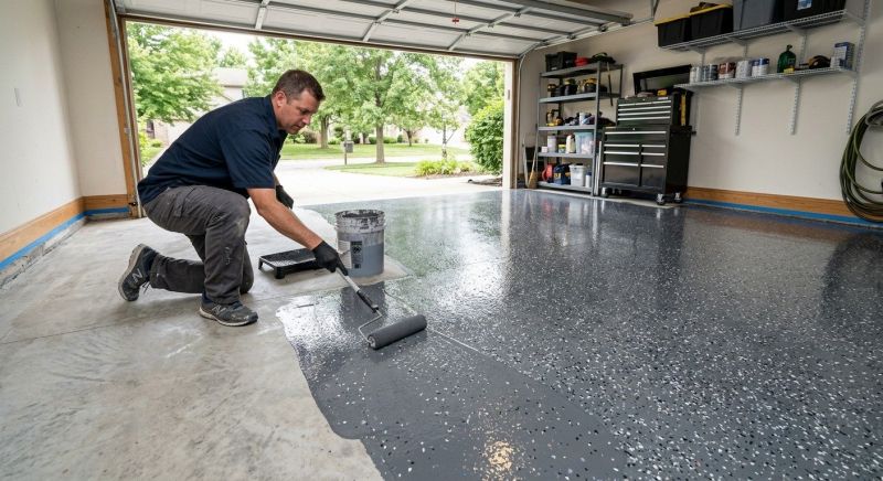 Garage Floor Renovation in Columbia, SC
