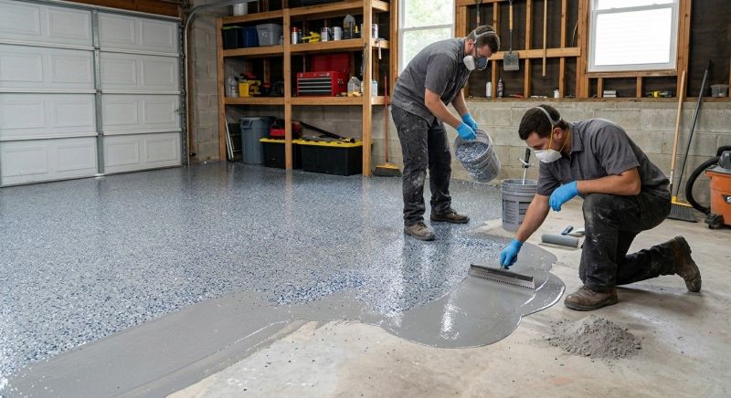Garage Floor Renovation in Raleigh, NC